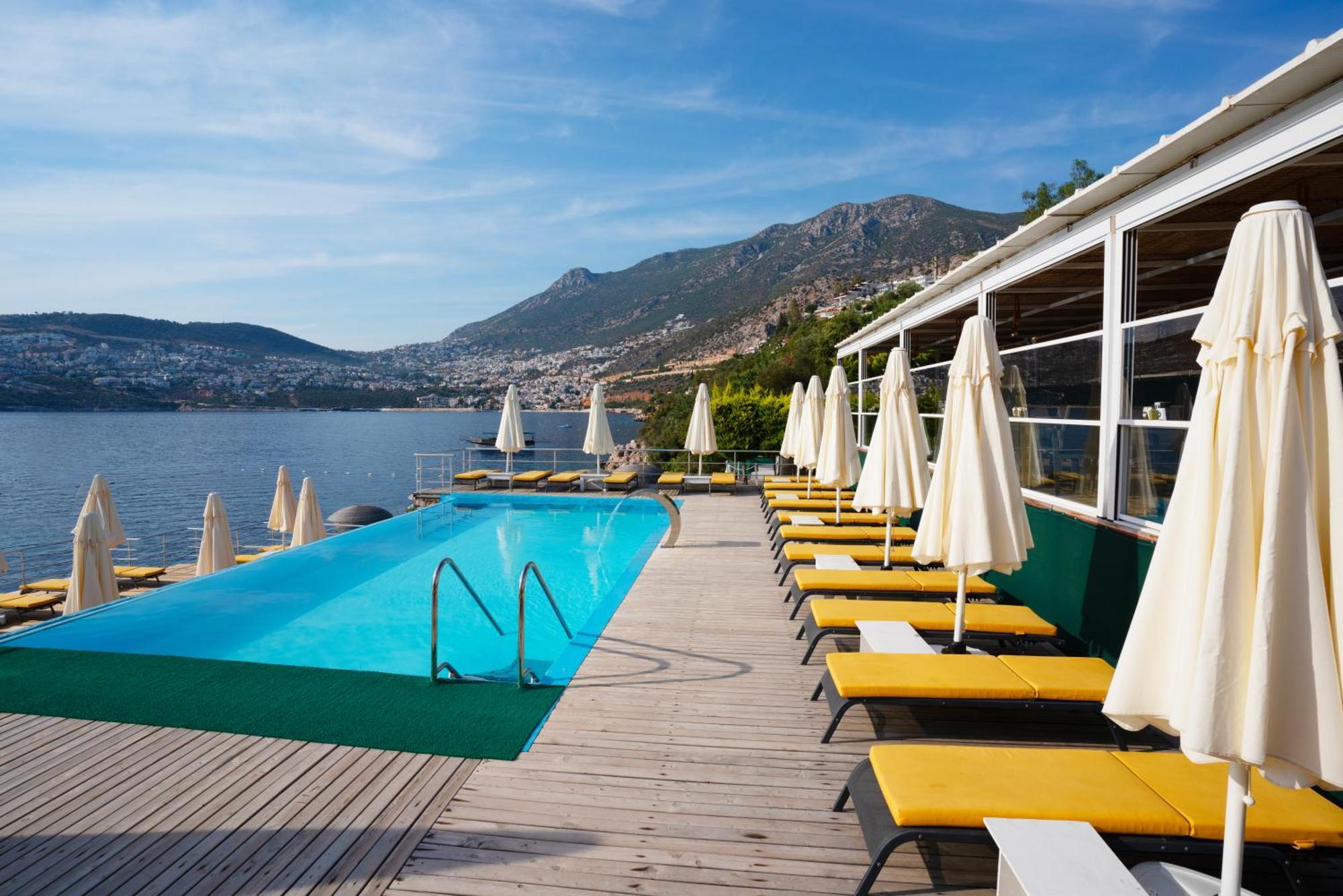 Greenbeach Hotel Калкан Экстерьер фото