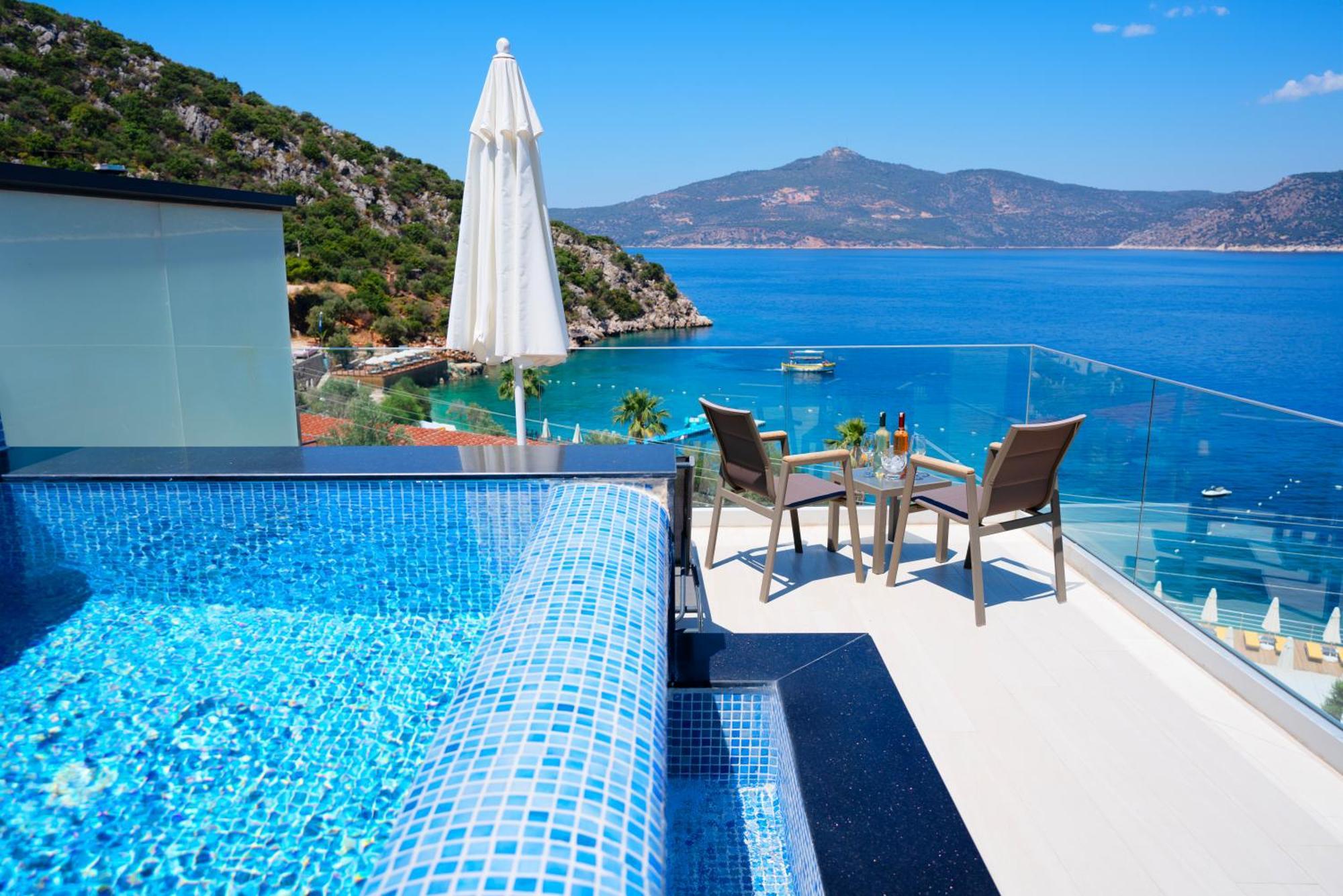 Greenbeach Hotel Калкан Экстерьер фото