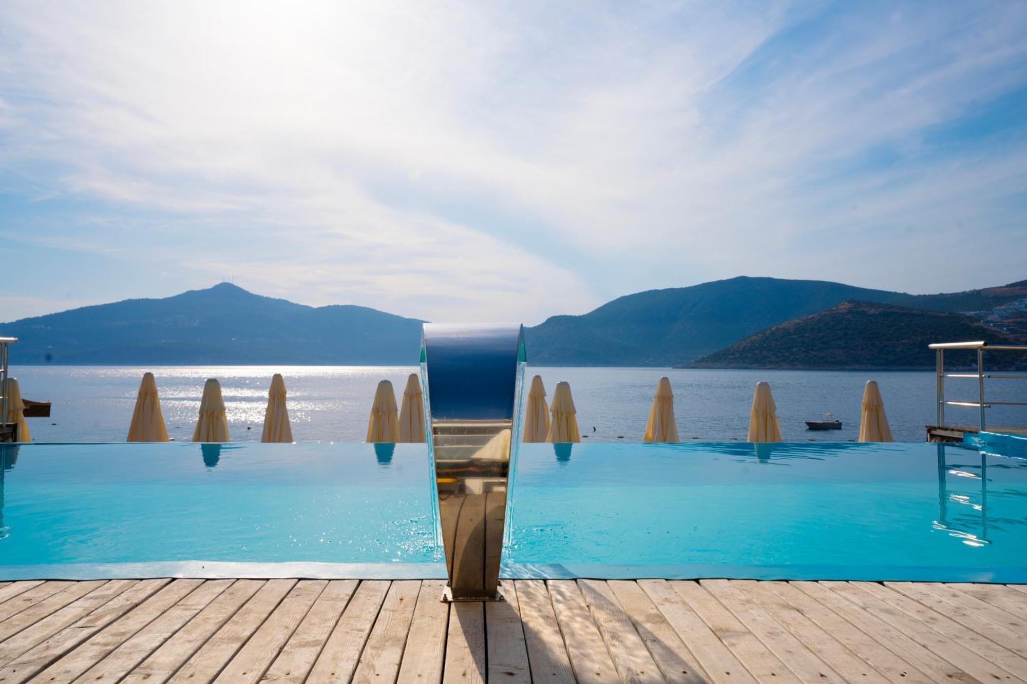 Greenbeach Hotel Калкан Экстерьер фото