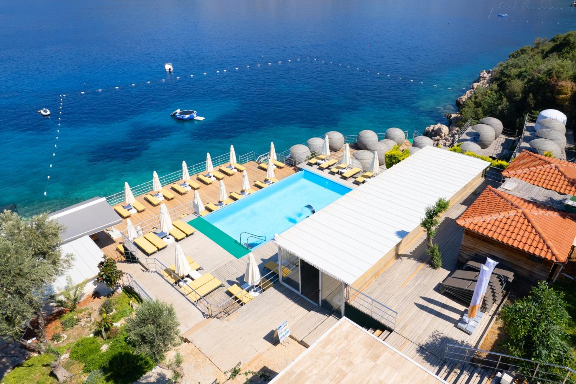 Greenbeach Hotel Калкан Экстерьер фото