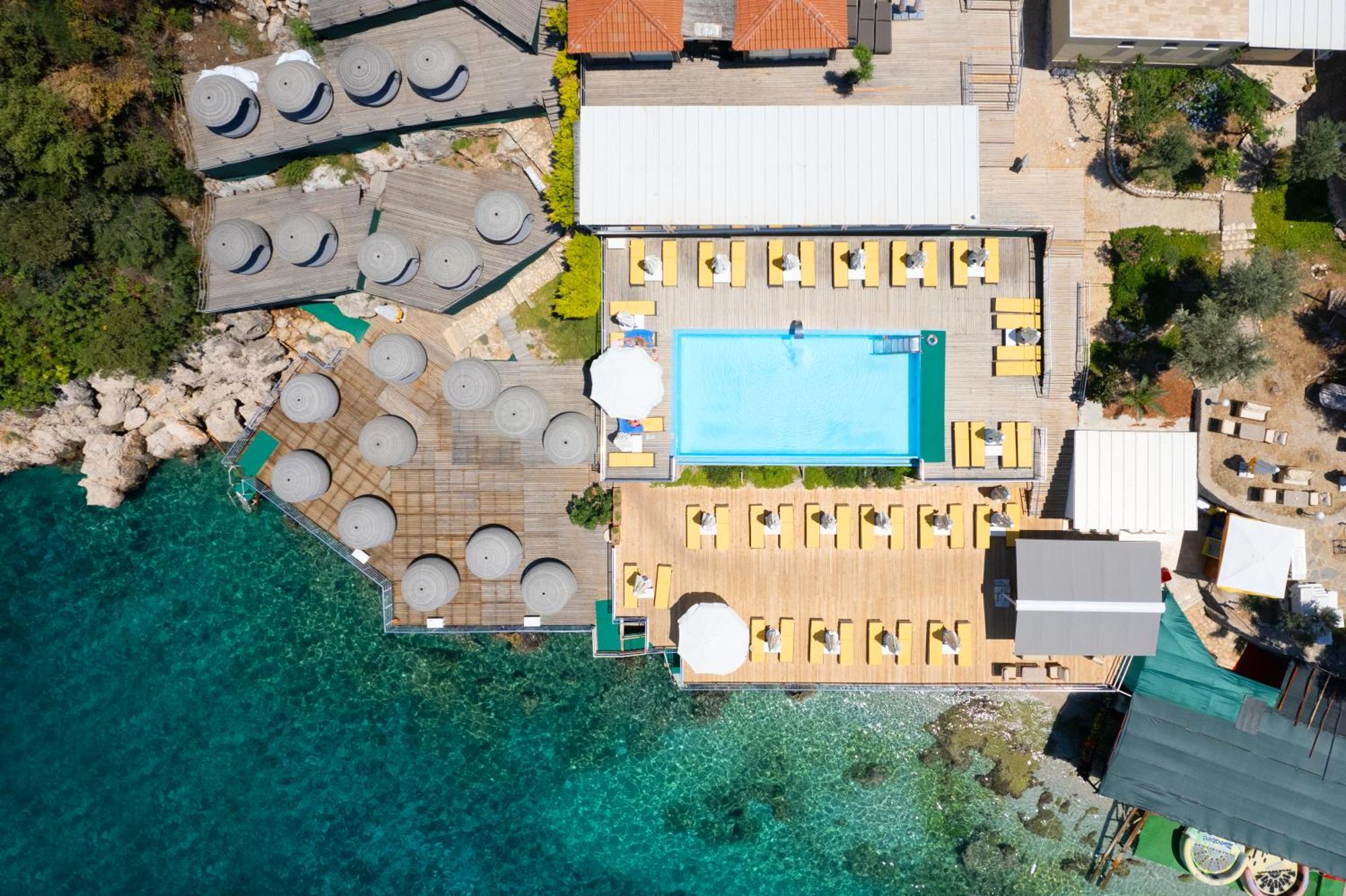 Greenbeach Hotel Калкан Экстерьер фото