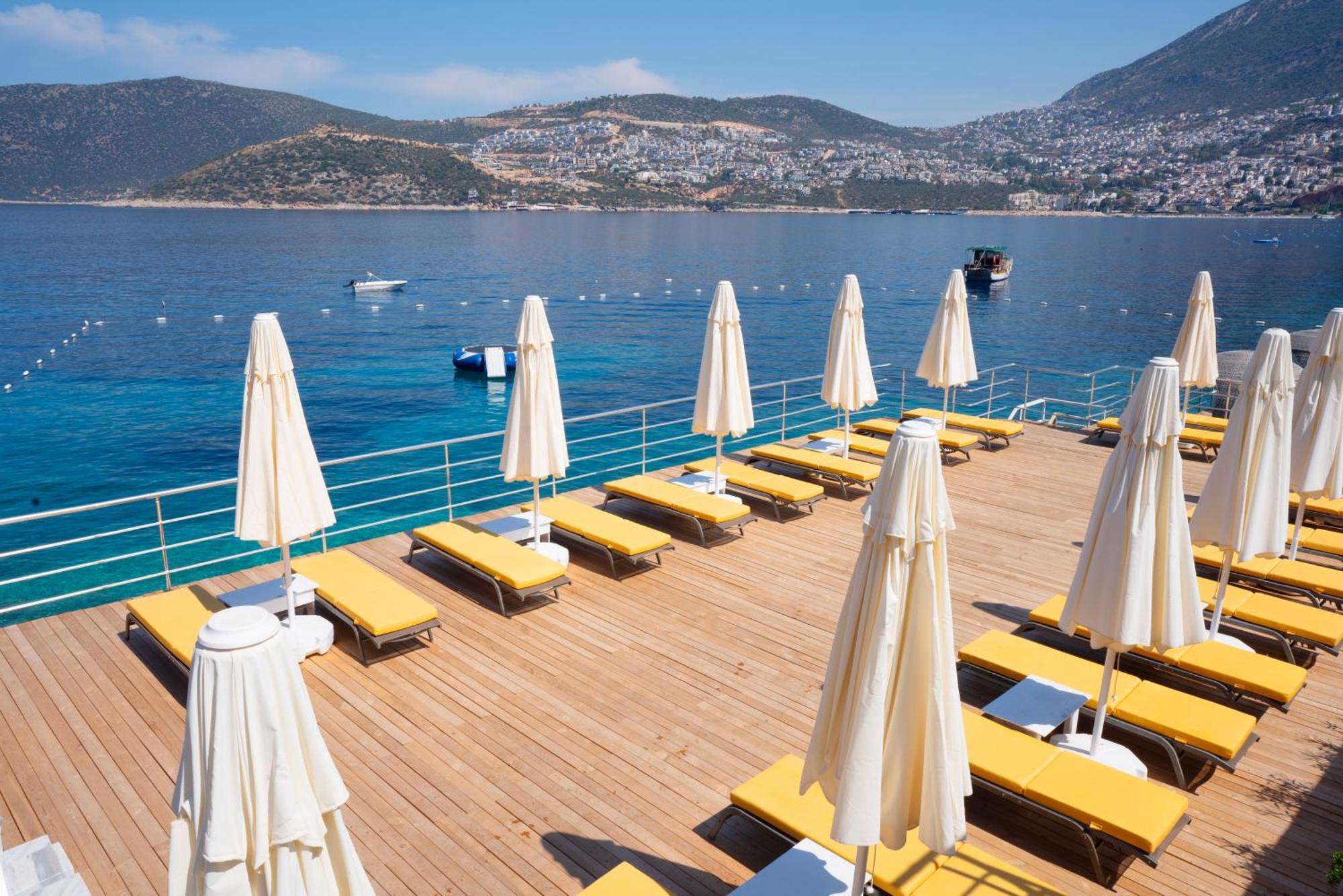 Greenbeach Hotel Калкан Экстерьер фото