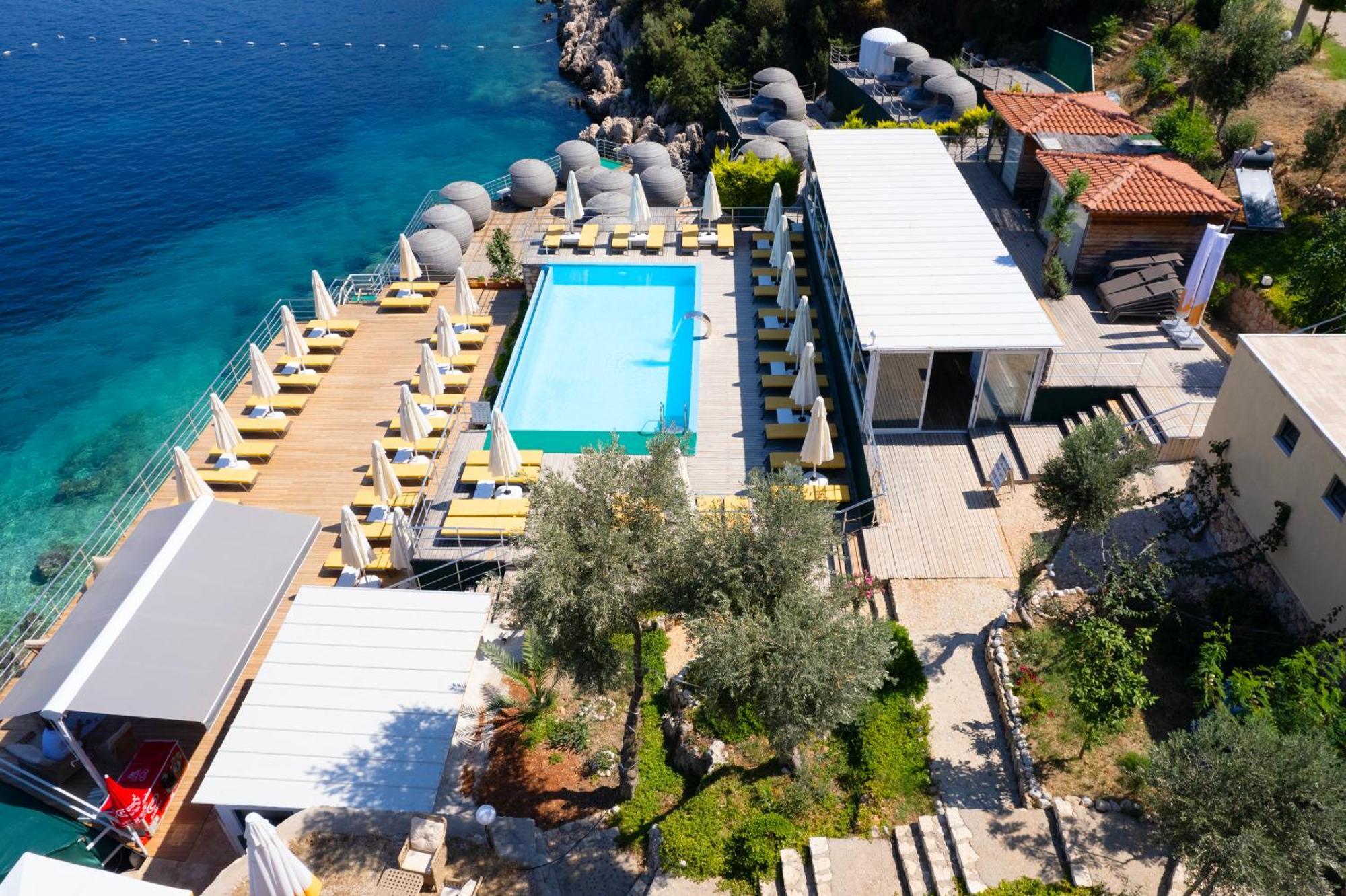 Greenbeach Hotel Калкан Экстерьер фото
