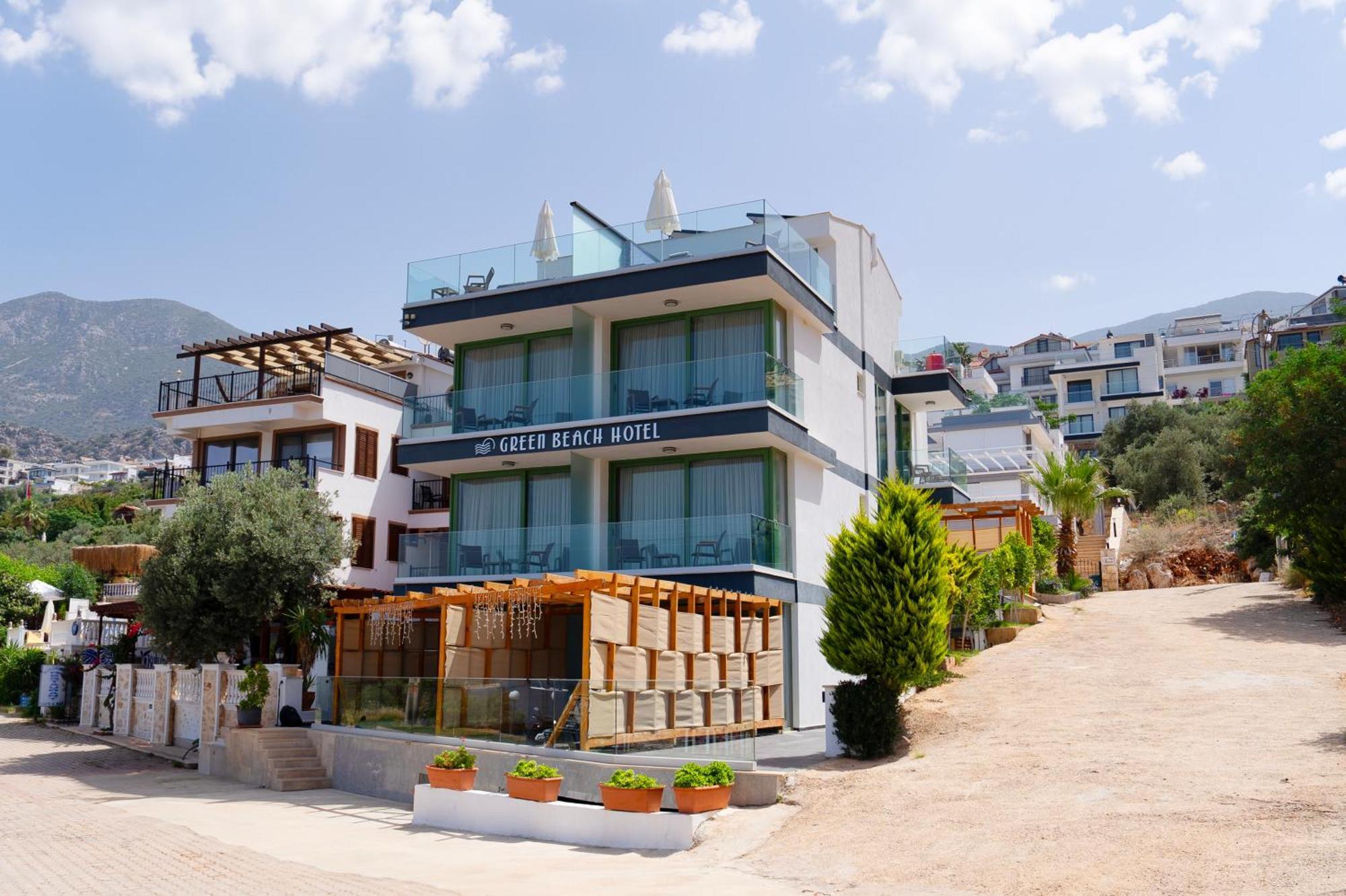Greenbeach Hotel Калкан Экстерьер фото